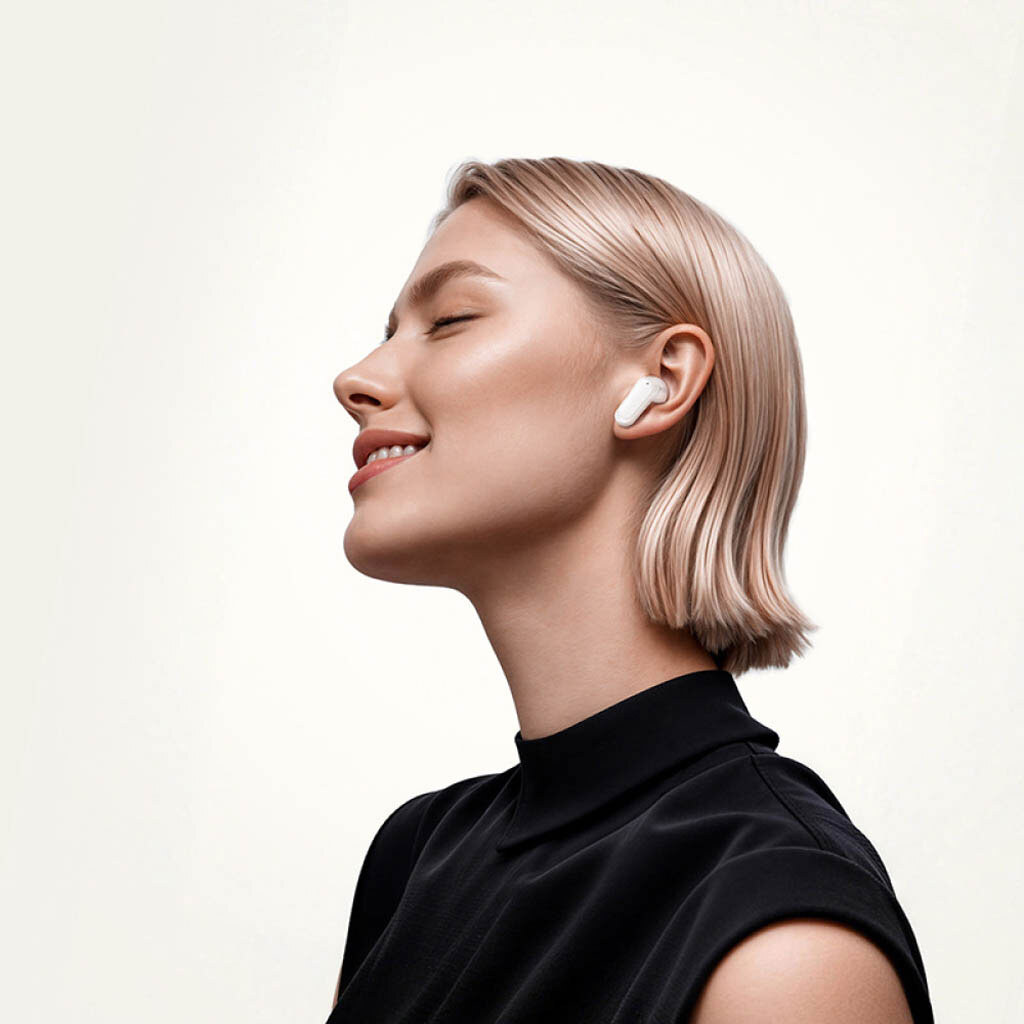 Bluetooth-гарнитура Borofone BW96 Mellow, Стерео, Белый - № 4 Bluetooth-гарнитура Borofone BW96 Mellow, Стерео, Белый - № 4