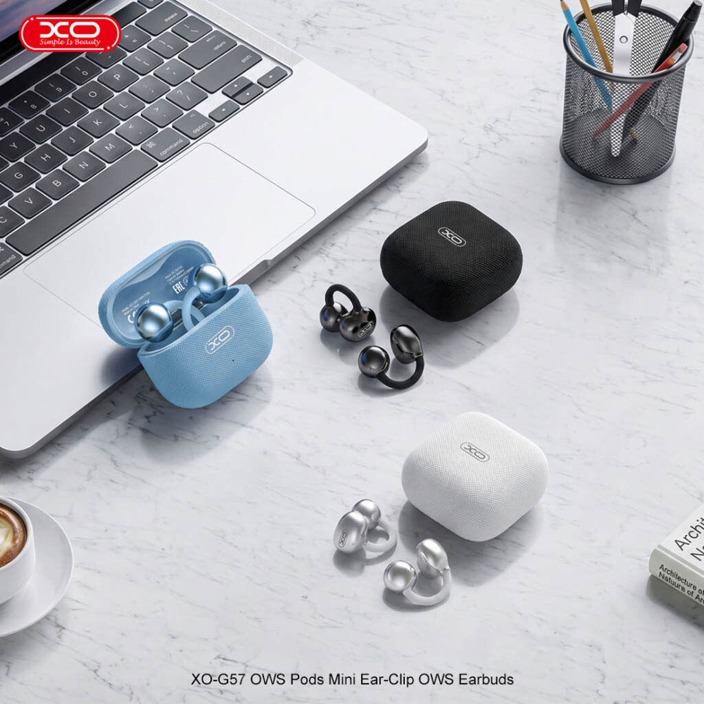 Bluetooth-гарнітура XO G57 Mini Clip OWS Earbuds, Стерео, Чорний - № 3 Bluetooth-гарнітура XO G57 Mini Clip OWS Earbuds, Стерео, Чорний - № 3
