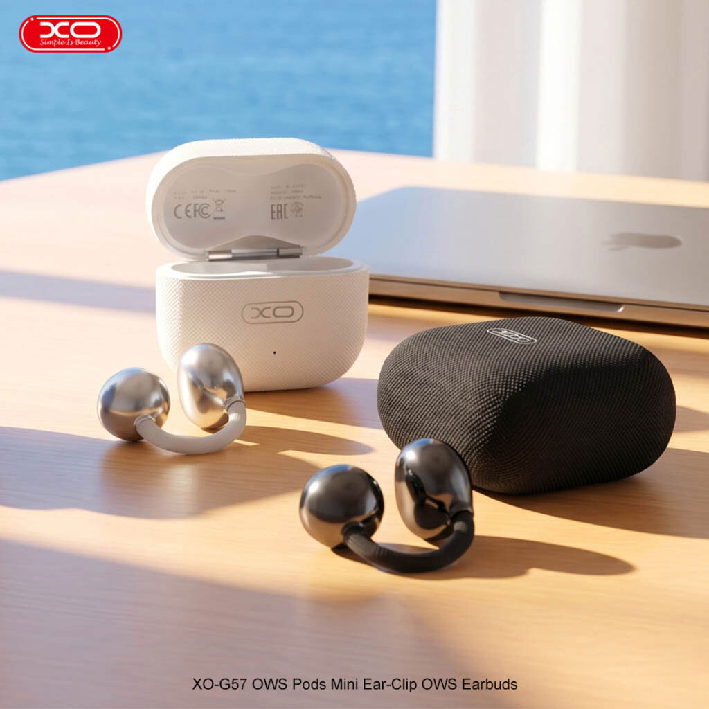 Bluetooth-гарнітура XO G57 Mini Clip OWS Earbuds, Стерео, Чорний - № 4 Bluetooth-гарнітура XO G57 Mini Clip OWS Earbuds, Стерео, Чорний - № 4