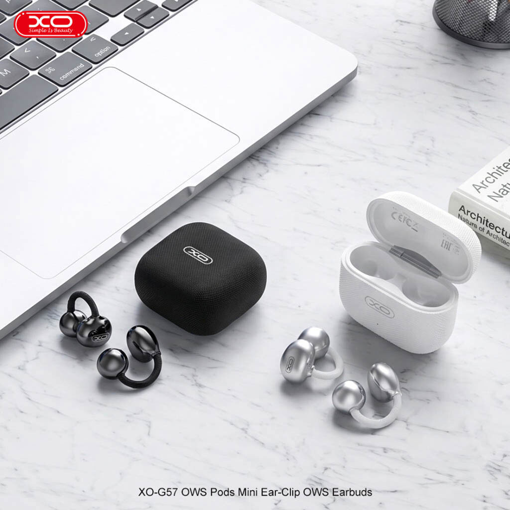 Bluetooth-гарнітура XO G57 Mini Clip OWS Earbuds, Стерео, Чорний - № 5 Bluetooth-гарнітура XO G57 Mini Clip OWS Earbuds, Стерео, Чорний - № 5