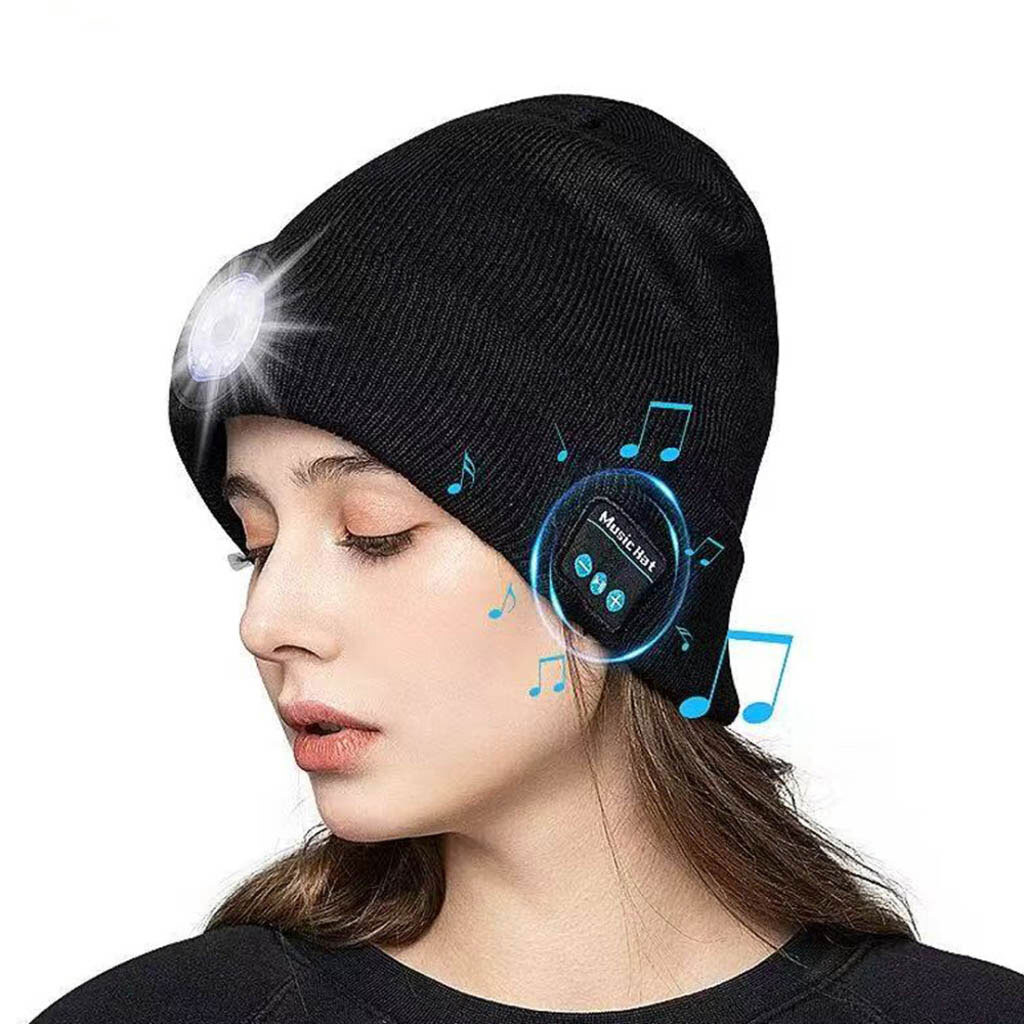 Вязаная шапка XO M02, Черный - № 4 Вязаная шапка XO M02, Черный - № 4