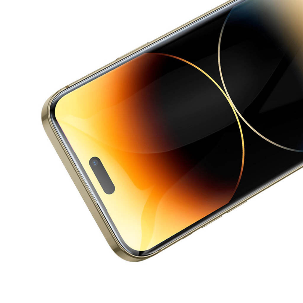 Защитное стекло Apple iPhone 14 Pro, Hoco A40, Черный - № 4 Защитное стекло Apple iPhone 14 Pro, Hoco A40, Черный - № 4