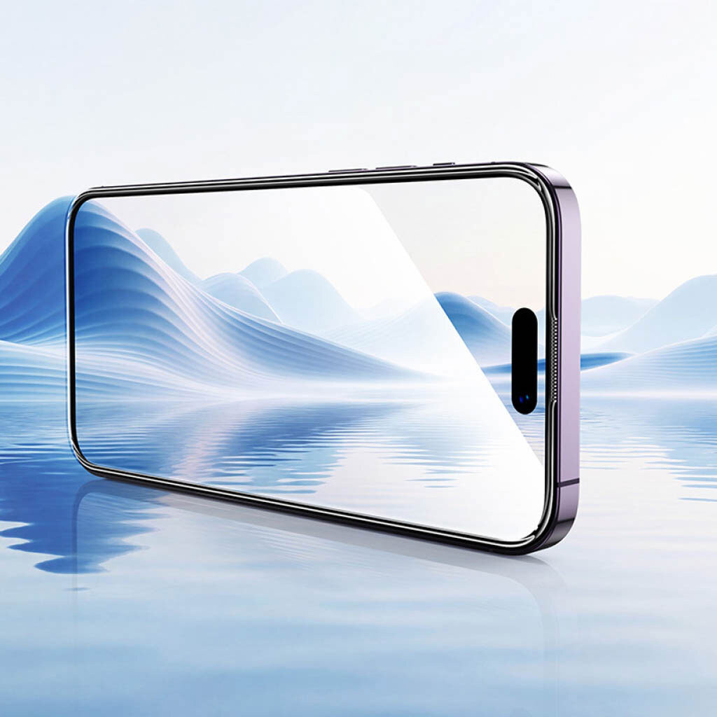 Защитное стекло Apple iPhone 14 Pro Max, Hoco A40, Черный - № 8 Защитное стекло Apple iPhone 14 Pro Max, Hoco A40, Черный - № 8