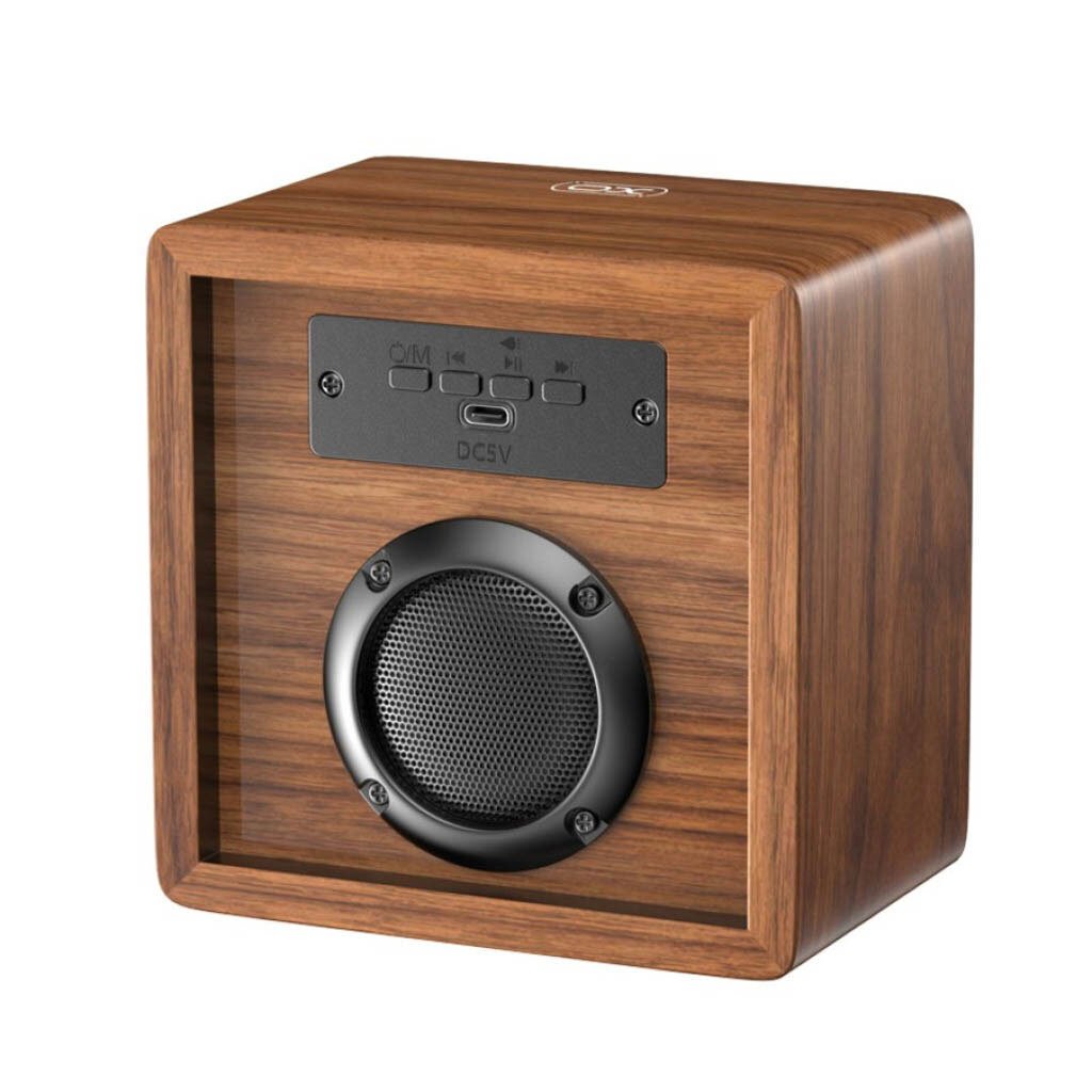 Портативная колонка XO F89 Retro Home, Коричневый - № 4 Портативная колонка XO F89 Retro Home, Коричневый - № 4