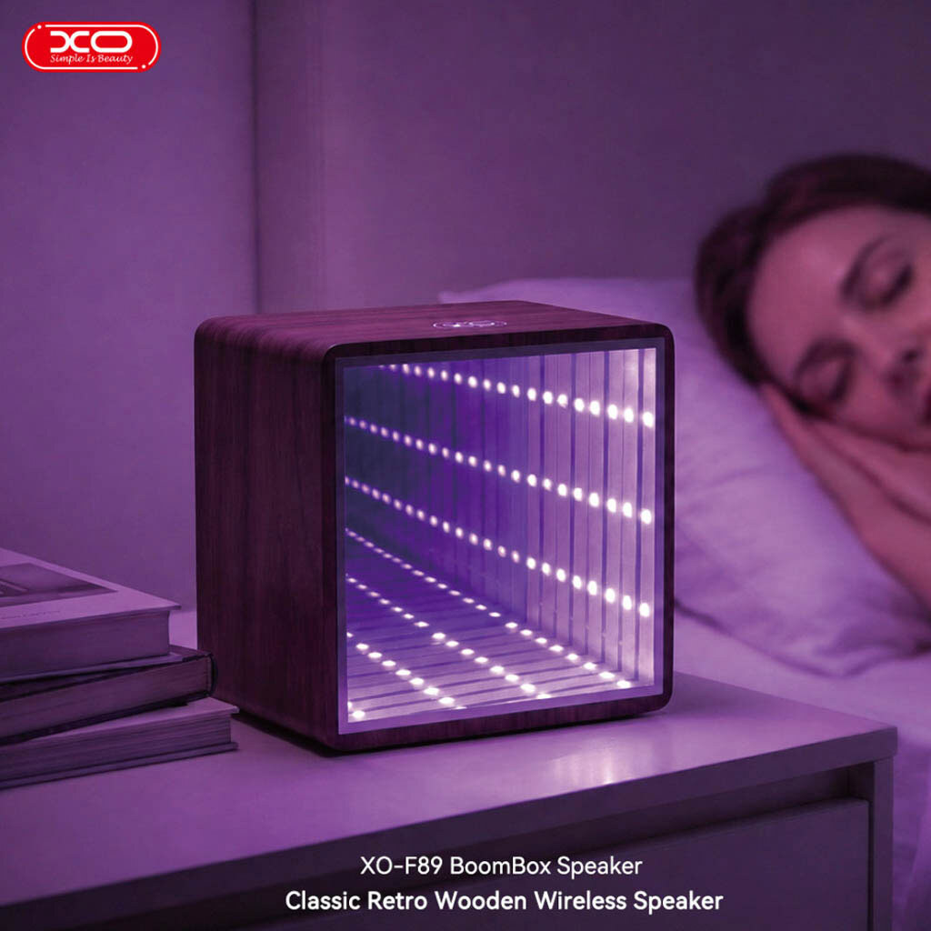 Портативная колонка XO F89 Retro Home, Коричневый - № 7 Портативная колонка XO F89 Retro Home, Коричневый - № 7