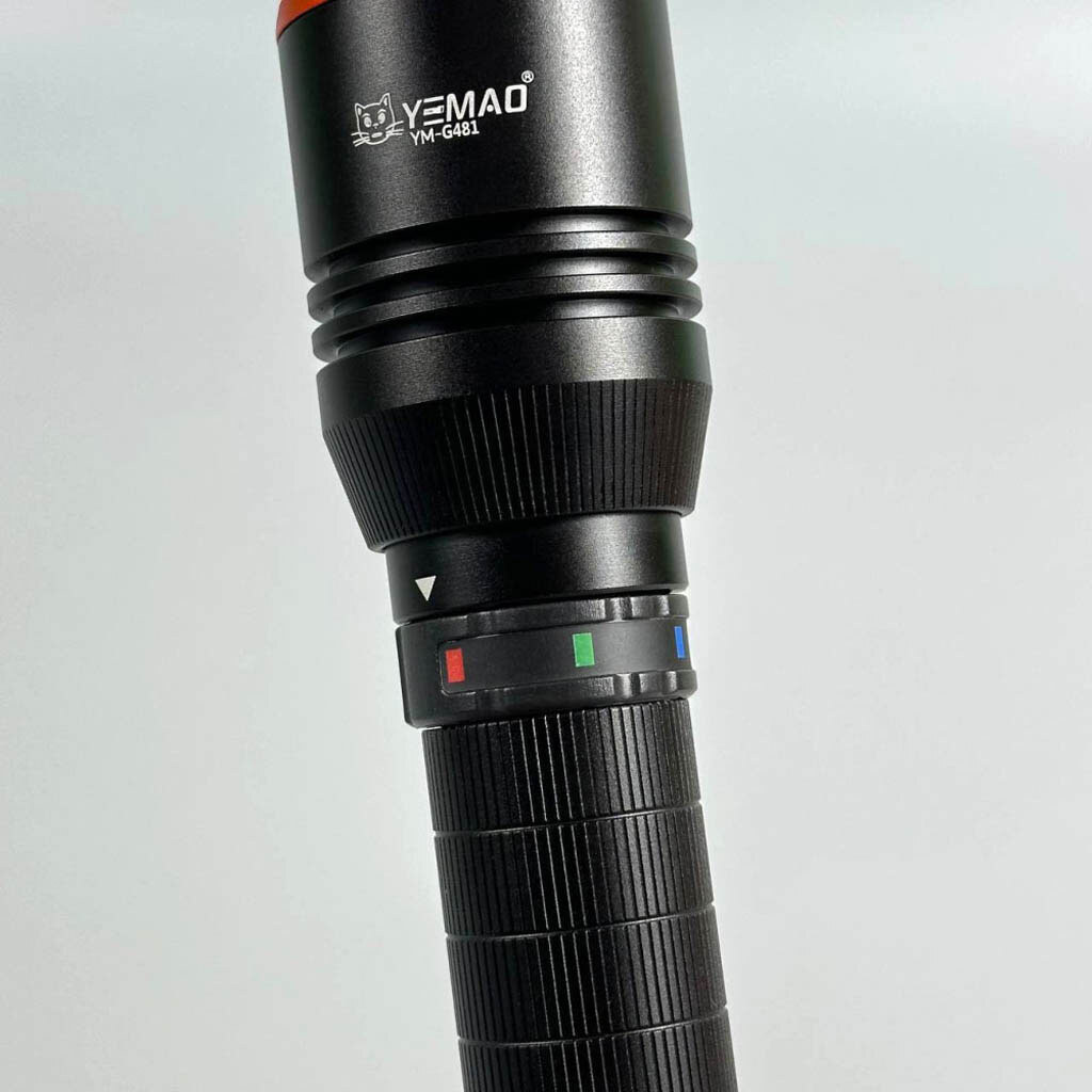 Фонарик Yemao YM-G481, Черный - № 4 Фонарик Yemao YM-G481, Черный - № 4