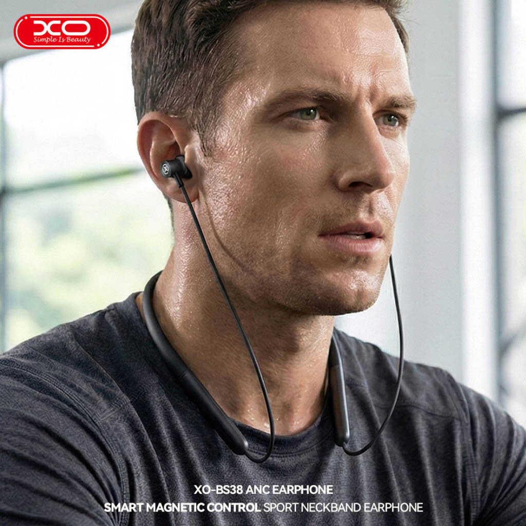 Bluetooth-гарнитура XO BS38, Стерео, Черный - № 6 Bluetooth-гарнитура XO BS38, Стерео, Черный - № 6