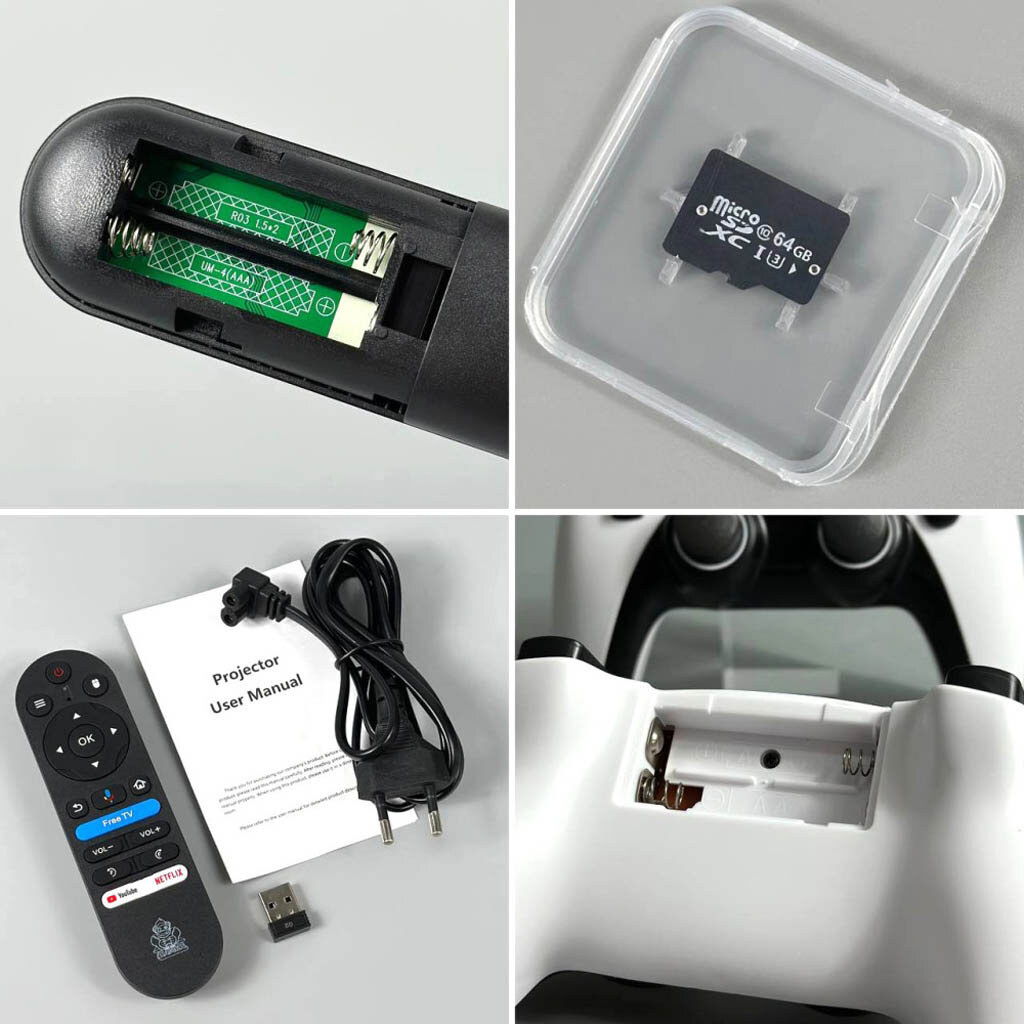 Проектор HCS350 Mini U1, Черный - № 6 Проектор HCS350 Mini U1, Черный - № 6