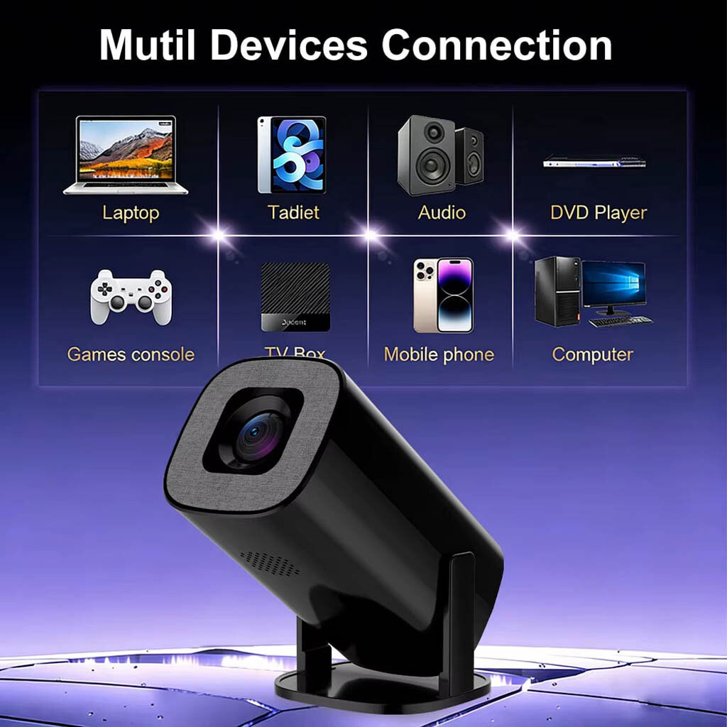 Проектор HCS350 Mini U1, Черный - № 7 Проектор HCS350 Mini U1, Черный - № 7