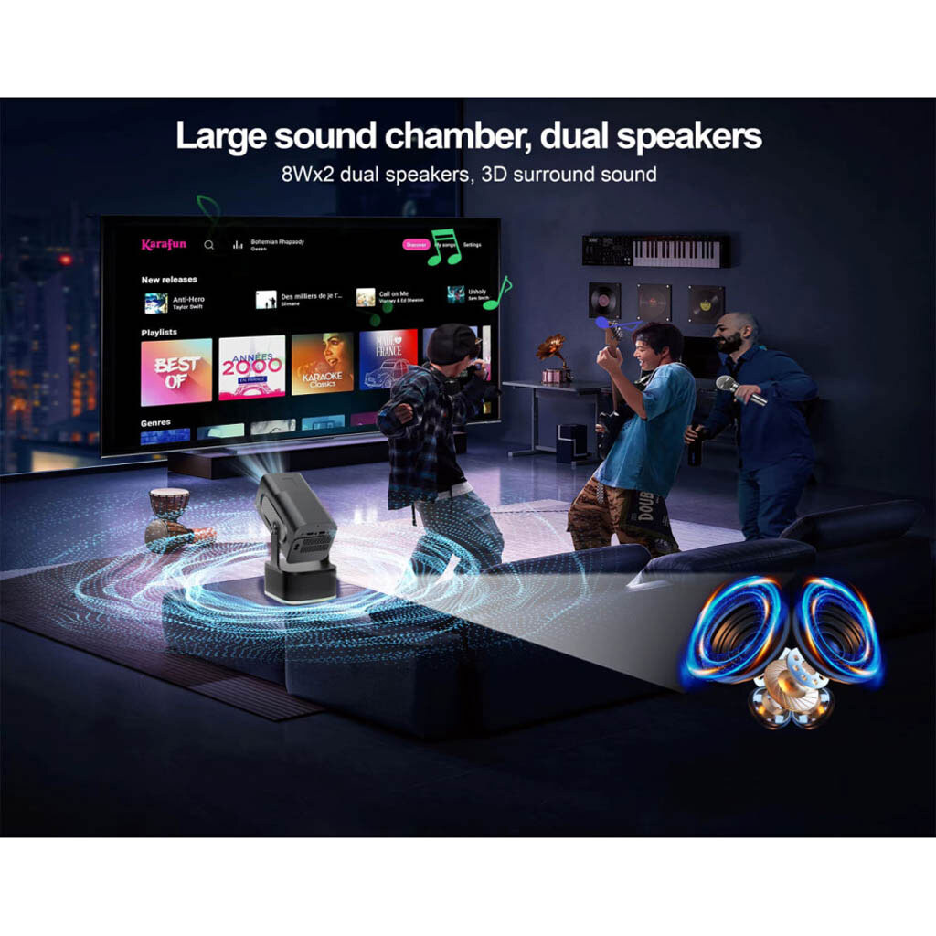 Проектор HCS350 KTV, Белый - № 6 Проектор HCS350 KTV, Белый - № 6