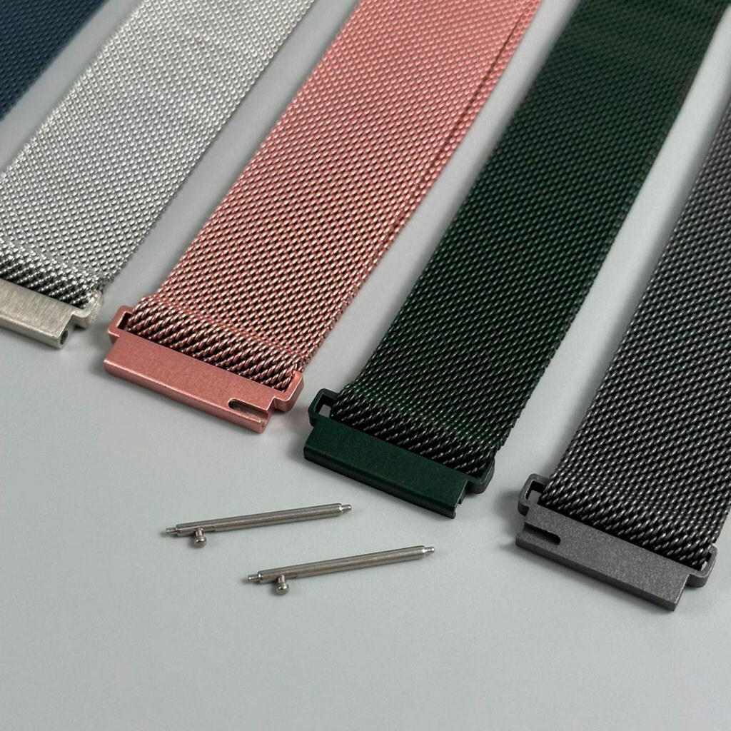 Ремешок универсальный, Milanese loop, Charcoal, Серый - № 2 Ремешок универсальный, Milanese loop, Charcoal, Серый - № 2