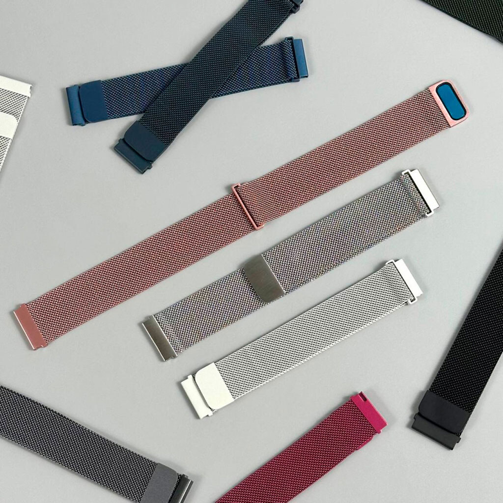 Ремешок универсальный, Milanese loop, Charcoal, Серый - № 3 Ремешок универсальный, Milanese loop, Charcoal, Серый - № 3