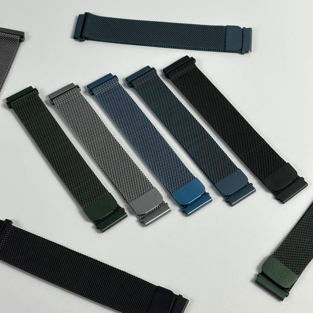 Ремешок универсальный, Milanese loop, Charcoal, Серый - № 6 Ремешок универсальный, Milanese loop, Charcoal, Серый - № 6