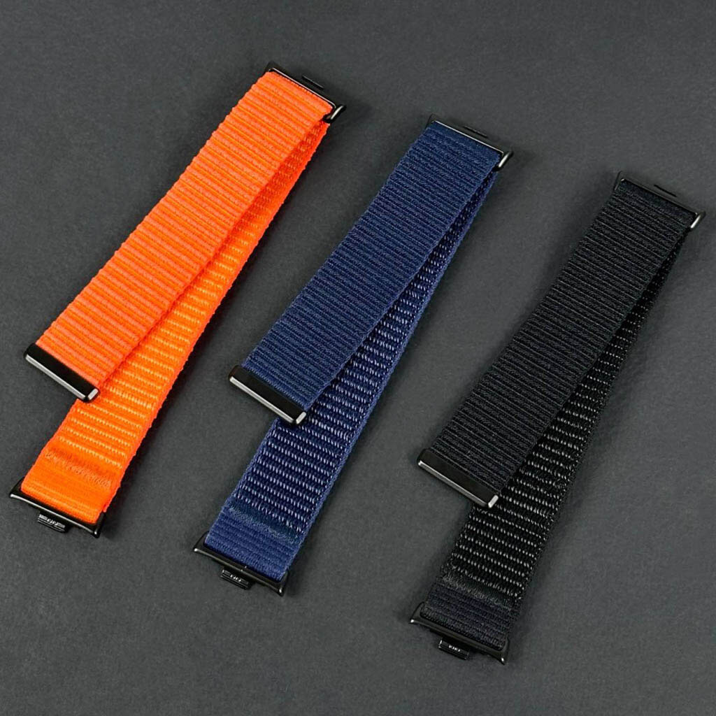 Ремешок Xiaomi Redmi Watch 4 / Redmi Watch 5 / Redmi Watch 6 / Smart Band 10 Pro / Smart Band 8 / Smart Band 9, Nylon Band, Белый - № 7 Ремешок Xiaomi Redmi Watch 4 / Redmi Watch 5 / Redmi Watch 6 / Smart Band 10 Pro / Smart Band 8 / Smart Band 9, Nylon Band, Белый - № 7