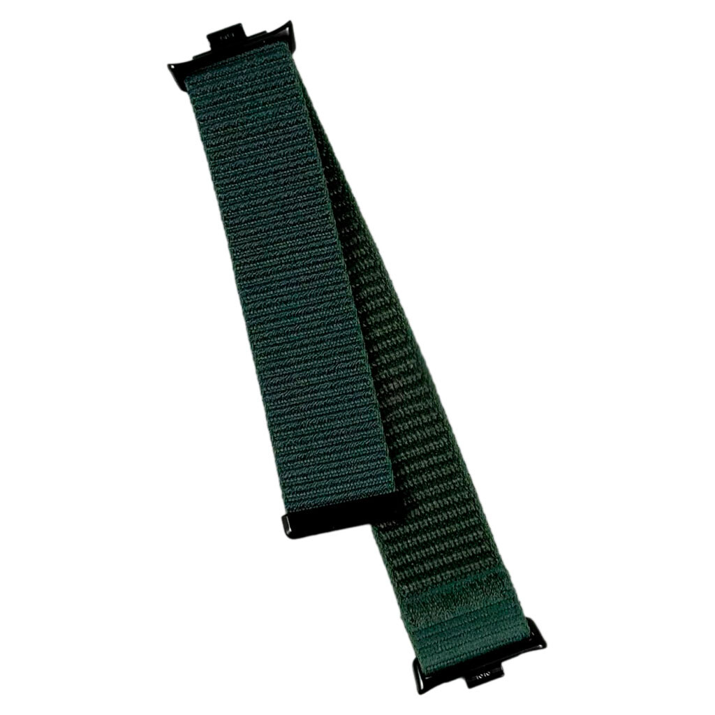 Ремешок Xiaomi Redmi Watch 4 / Redmi Watch 5 / Redmi Watch 6 / Smart Band 10 Pro / Smart Band 8 / Smart Band 9, Nylon Band, Зеленый - № 1 Ремешок Xiaomi Redmi Watch 4 / Redmi Watch 5 / Redmi Watch 6 / Smart Band 10 Pro / Smart Band 8 / Smart Band 9, Nylon Band, Зеленый - № 1