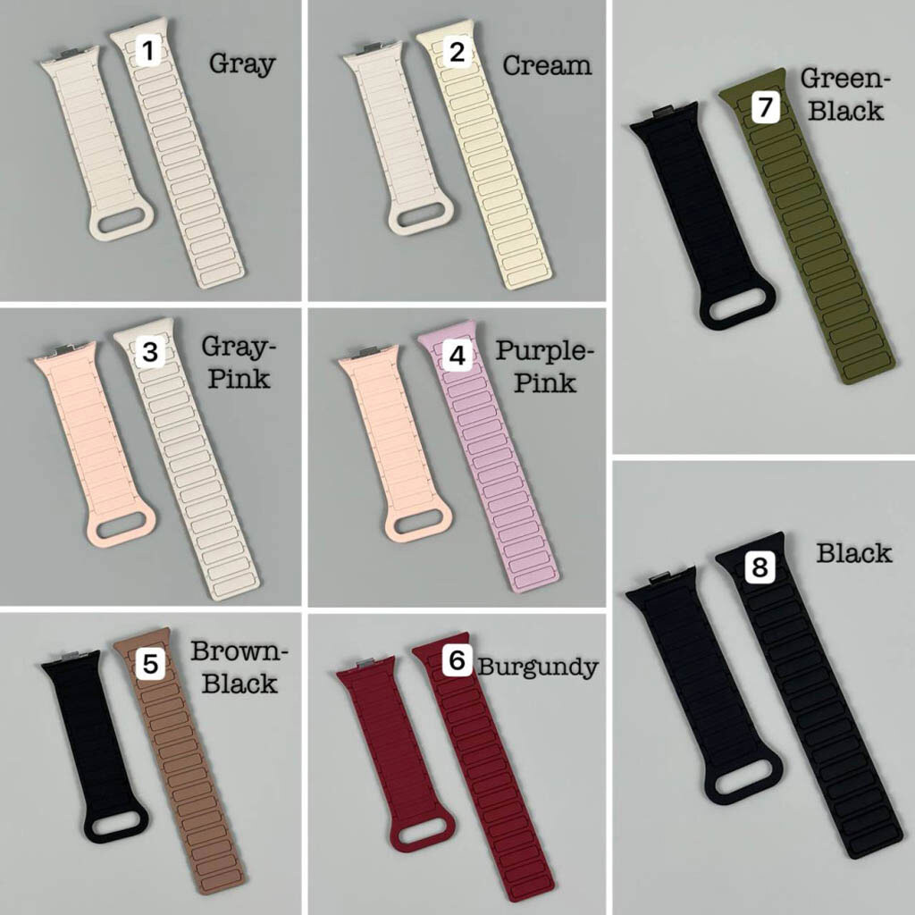 Ремешок Xiaomi Redmi Watch 4 / Redmi Watch 5 / Redmi Watch 6 / Smart Band 10 Pro / Smart Band 8 / Smart Band 9, Segment, Серый - № 9 Ремешок Xiaomi Redmi Watch 4 / Redmi Watch 5 / Redmi Watch 6 / Smart Band 10 Pro / Smart Band 8 / Smart Band 9, Segment, Серый - № 9