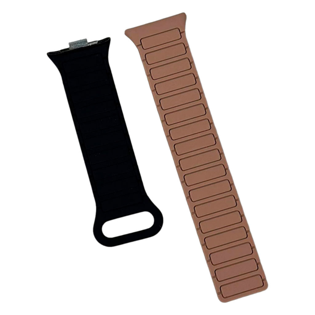 Ремешок Xiaomi Redmi Watch 4 / Redmi Watch 5 / Redmi Watch 6 / Smart Band 10 Pro / Smart Band 8 / Smart Band 9, Segment, Brown-Black, Коричневый - № 1 Ремешок Xiaomi Redmi Watch 4 / Redmi Watch 5 / Redmi Watch 6 / Smart Band 10 Pro / Smart Band 8 / Smart Band 9, Segment, Brown-Black, Коричневый - № 1