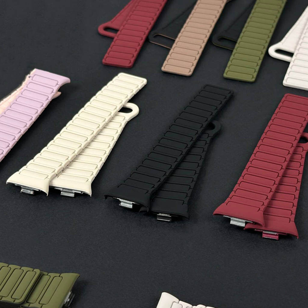Ремешок Xiaomi Redmi Watch 4 / Redmi Watch 5 / Redmi Watch 6 / Smart Band 10 Pro / Smart Band 8 / Smart Band 9, Segment, Brown-Black, Коричневый - № 8 Ремешок Xiaomi Redmi Watch 4 / Redmi Watch 5 / Redmi Watch 6 / Smart Band 10 Pro / Smart Band 8 / Smart Band 9, Segment, Brown-Black, Коричневый - № 8