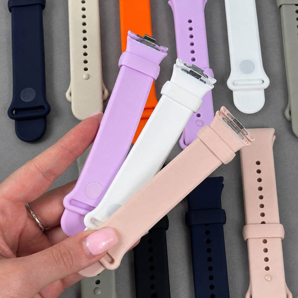 Ремешок Xiaomi Redmi Watch 4 / Redmi Watch 5 / Redmi Watch 6 / Smart Band 10 Pro / Smart Band 8 / Smart Band 9, Silicone Band, Белый - № 3 Ремешок Xiaomi Redmi Watch 4 / Redmi Watch 5 / Redmi Watch 6 / Smart Band 10 Pro / Smart Band 8 / Smart Band 9, Silicone Band, Белый - № 3