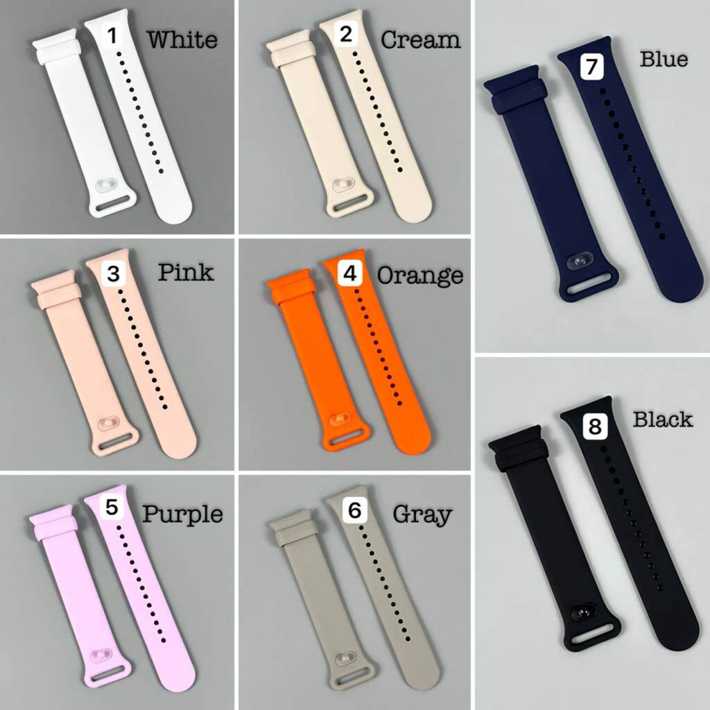 Ремешок Xiaomi Redmi Watch 4 / Redmi Watch 5 / Redmi Watch 6 / Smart Band 10 Pro / Smart Band 8 / Smart Band 9, Silicone Band, Белый - № 9 Ремешок Xiaomi Redmi Watch 4 / Redmi Watch 5 / Redmi Watch 6 / Smart Band 10 Pro / Smart Band 8 / Smart Band 9, Silicone Band, Белый - № 9