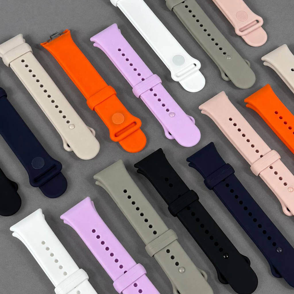 Ремешок Xiaomi Redmi Watch 4 / Redmi Watch 5 / Redmi Watch 6 / Smart Band 10 Pro / Smart Band 8 / Smart Band 9, Silicone Band, Розовый - № 5 Ремешок Xiaomi Redmi Watch 4 / Redmi Watch 5 / Redmi Watch 6 / Smart Band 10 Pro / Smart Band 8 / Smart Band 9, Silicone Band, Розовый - № 5