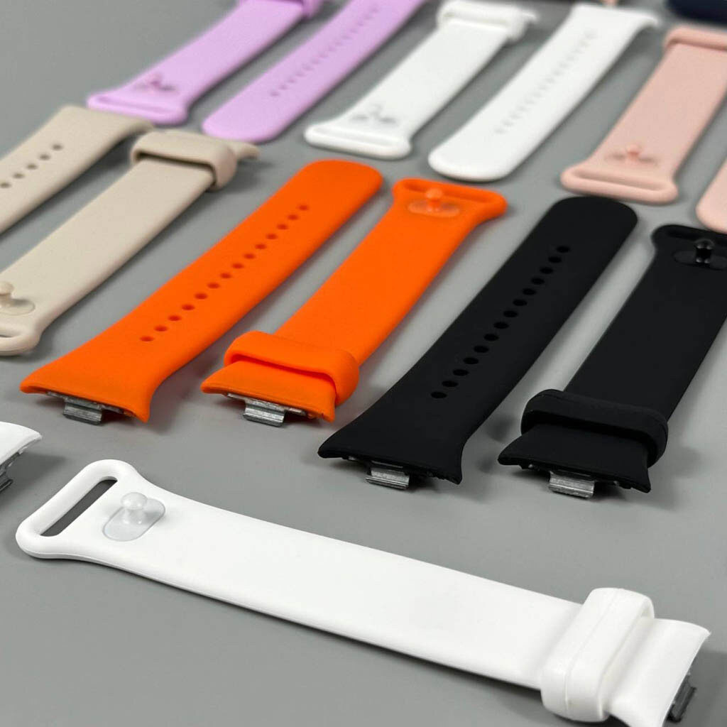 Ремінець Xiaomi Redmi Watch 4 / Redmi Watch 5 / Redmi Watch 6 / Smart Band 10 Pro / Smart Band 8 / Smart Band 9, Silicone Band, Помаранчевий - № 8 Ремінець Xiaomi Redmi Watch 4 / Redmi Watch 5 / Redmi Watch 6 / Smart Band 10 Pro / Smart Band 8 / Smart Band 9, Silicone Band, Помаранчевий - № 8