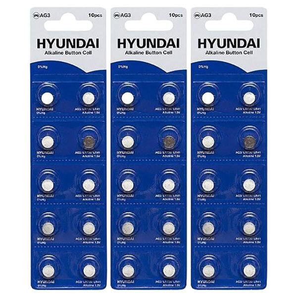 Батарейка Hyundai "таблетка" - № 1 Батарейка Hyundai "таблетка" - № 1