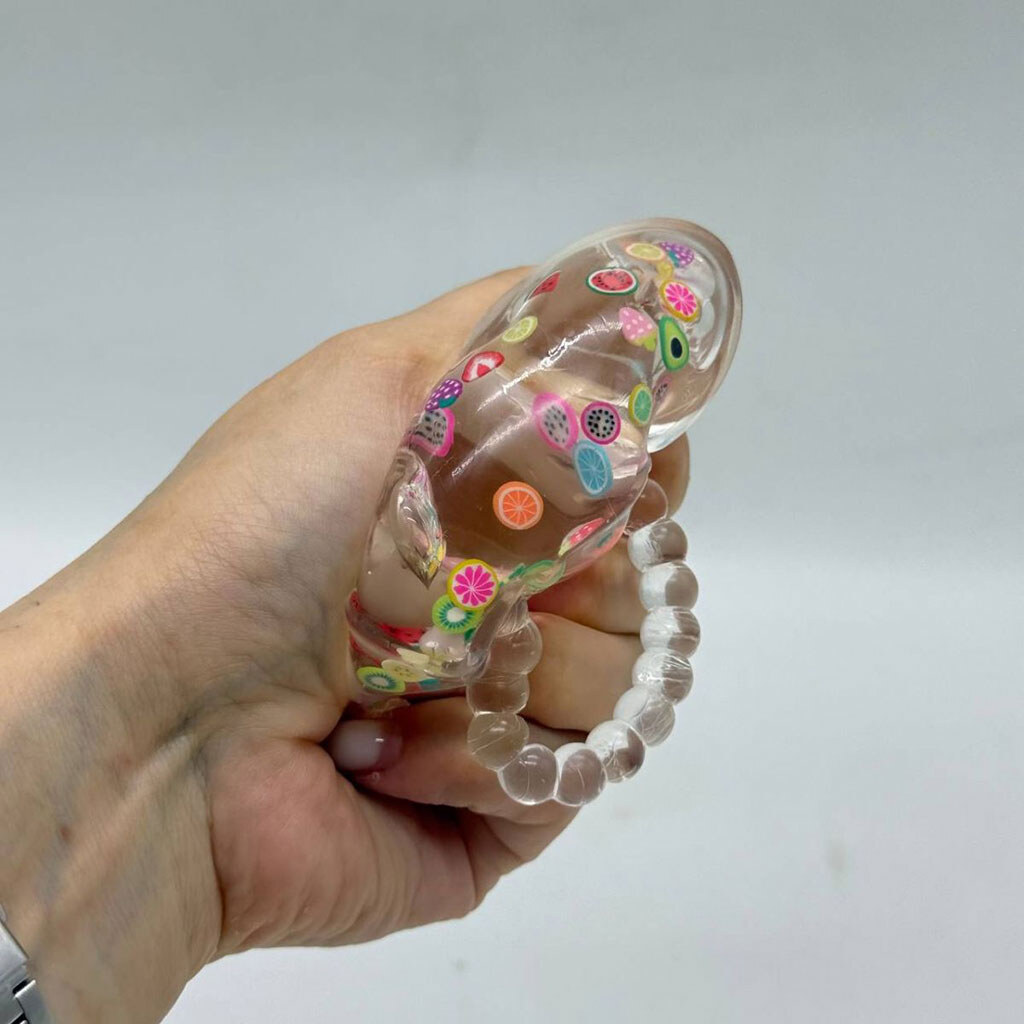 Сквіш-антистрес "Сумочка з фруктами", 7cm, Mic - № 6 Сквіш-антистрес "Сумочка з фруктами", 7cm, Mic - № 6