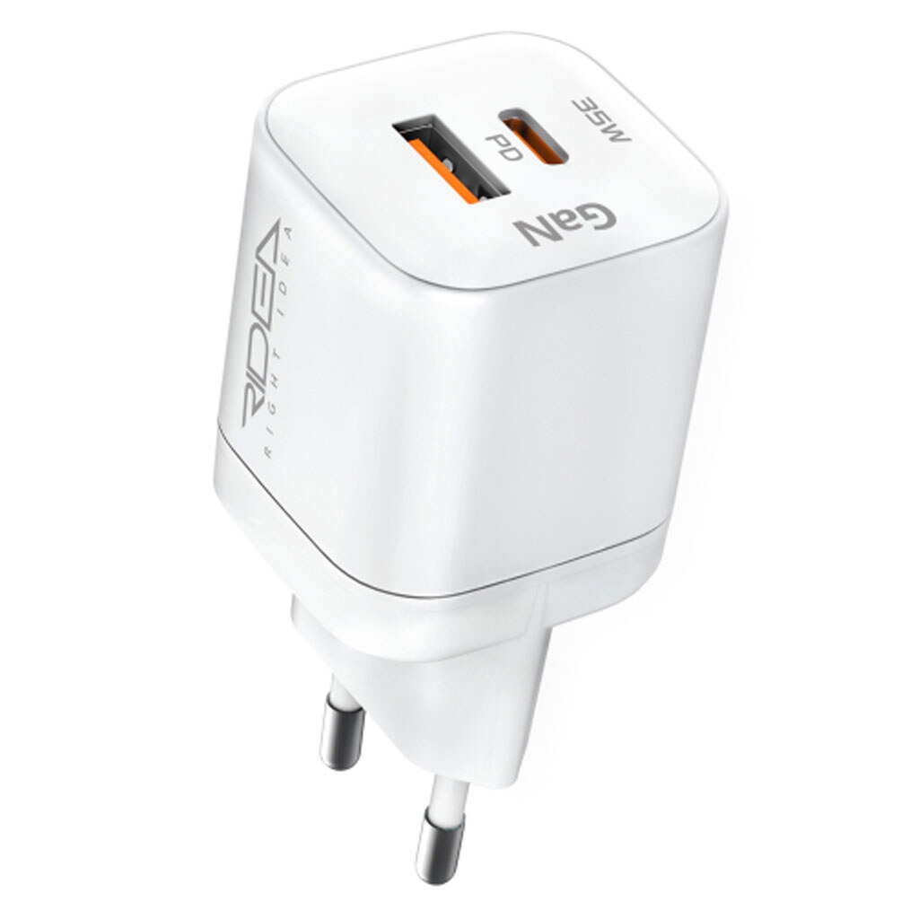 СЗУ Ridea RW-GaN35PPAC Prime Plus, Белый - № 1 СЗУ Ridea RW-GaN35PPAC Prime Plus, Белый - № 1