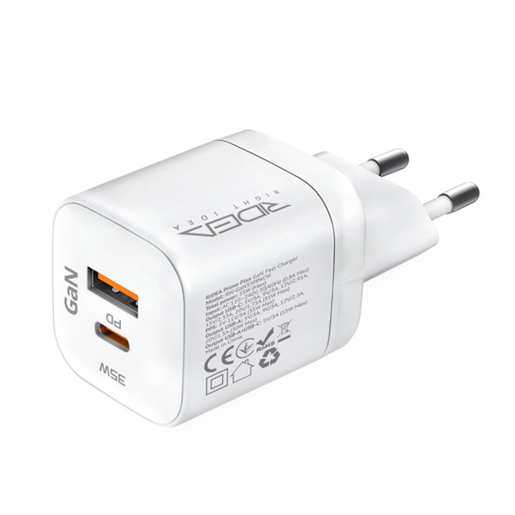 СЗУ Ridea RW-GaN35PPAC Prime Plus, Белый - № 2 СЗУ Ridea RW-GaN35PPAC Prime Plus, Белый - № 2