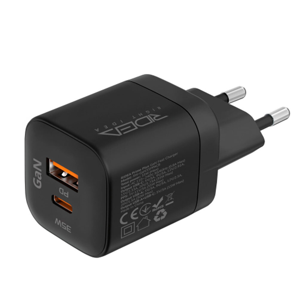 СЗУ Ridea RW-GaN35PPAC Prime Plus, Черный - № 2 СЗУ Ridea RW-GaN35PPAC Prime Plus, Черный - № 2