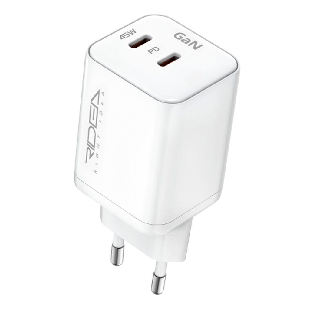 СЗУ Ridea RW-GaN45PP2C Prime Pro, Белый - № 1 СЗУ Ridea RW-GaN45PP2C Prime Pro, Белый - № 1