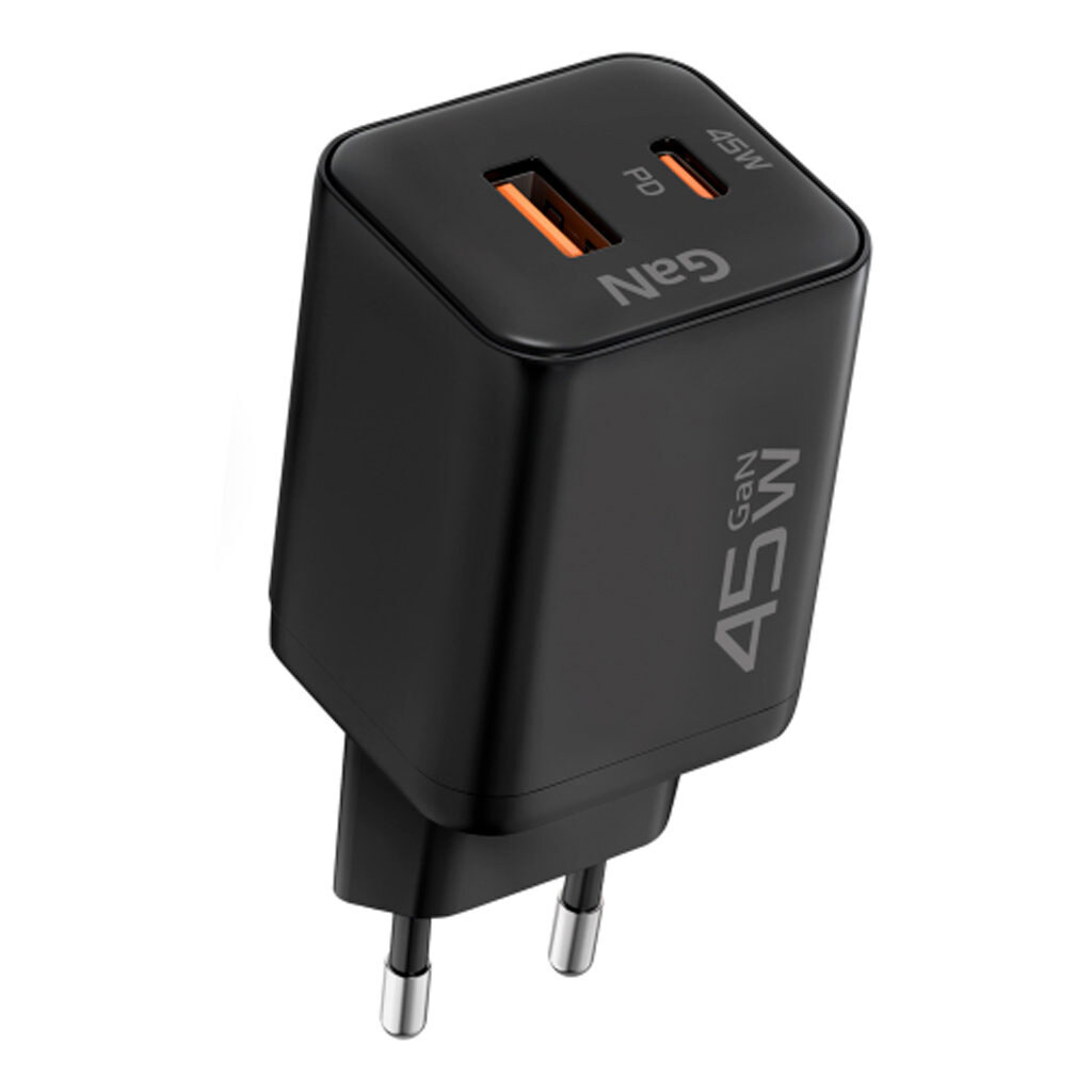 СЗУ Ridea RW-GaN45PPAC Prime Plus, Чорний - № 1 СЗУ Ridea RW-GaN45PPAC Prime Plus, Чорний - № 1