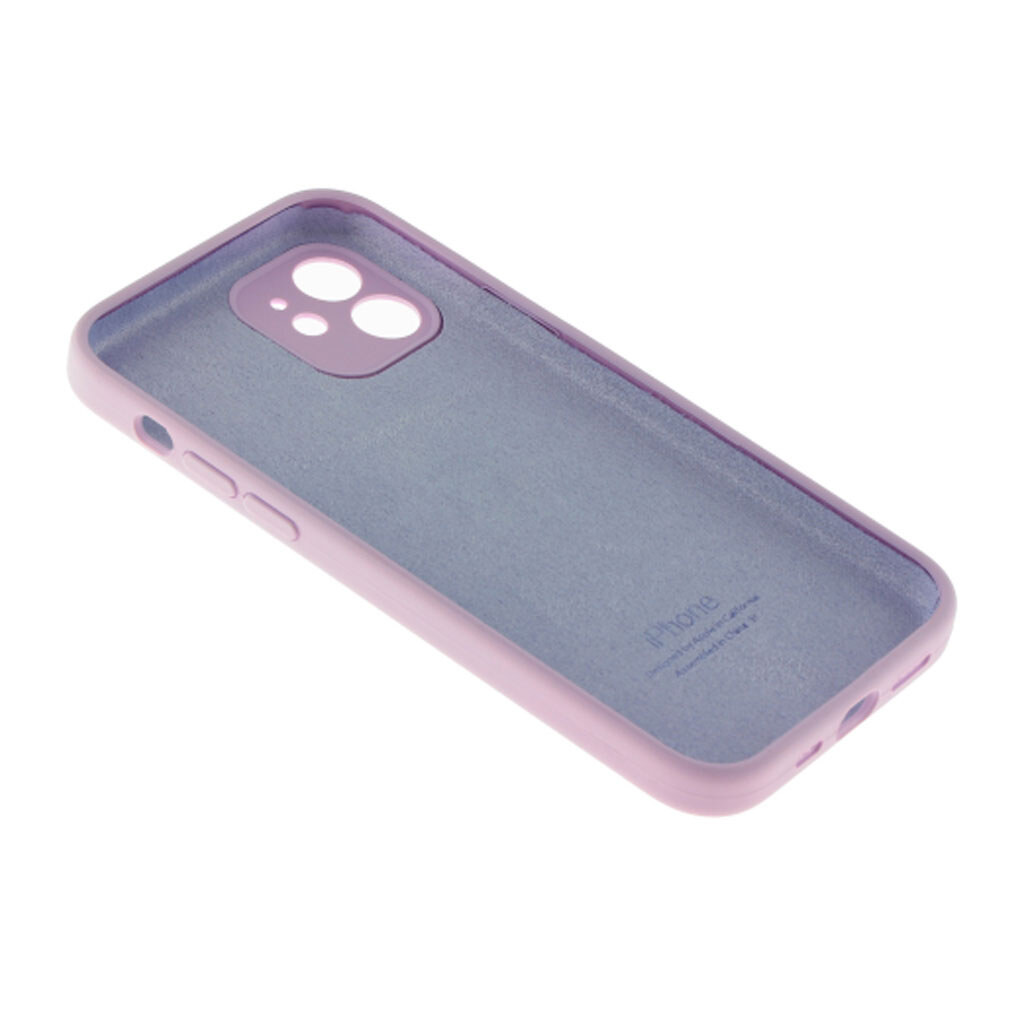 Чохол (накладка) Apple iPhone 12, Original Soft Case, Коричневий - № 4 Чохол (накладка) Apple iPhone 12, Original Soft Case, Коричневий - № 4
