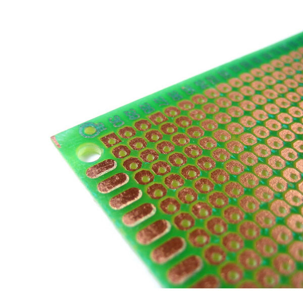 Макетная плата печатная PCB-1L-G-7X9 - № 2 Макетная плата печатная PCB-1L-G-7X9 - № 2