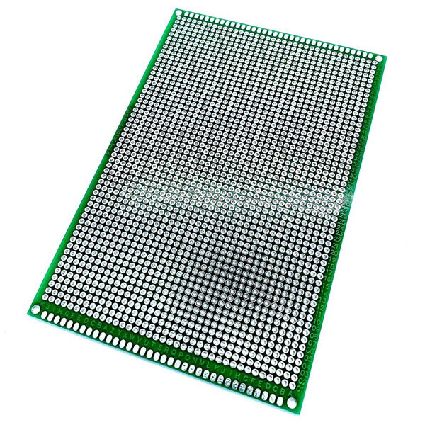Макетная плата печатная PCB-1L-G-9X15 - № 1 Макетная плата печатная PCB-1L-G-9X15 - № 1