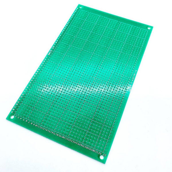 Макетная плата печатная PCB-1L-G-9X15 - № 2 Макетная плата печатная PCB-1L-G-9X15 - № 2