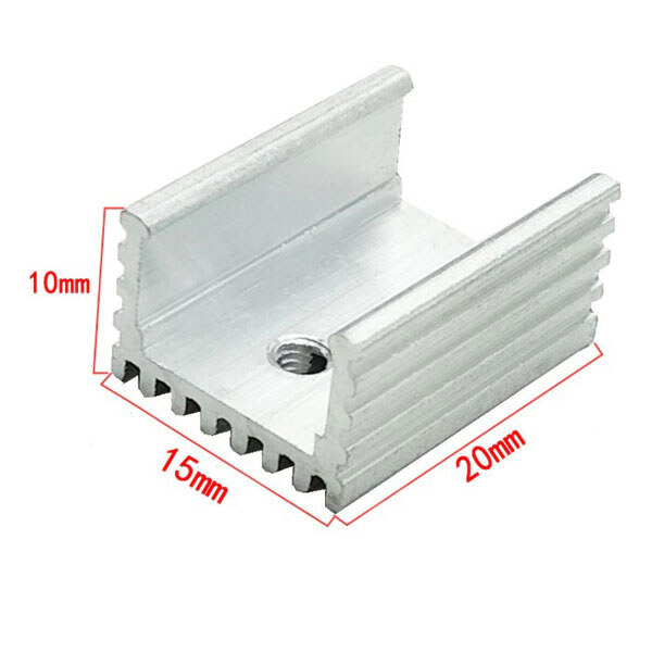 Радіатор RAD-20x15x10-TO-220 - № 1 Радіатор RAD-20x15x10-TO-220 - № 1
