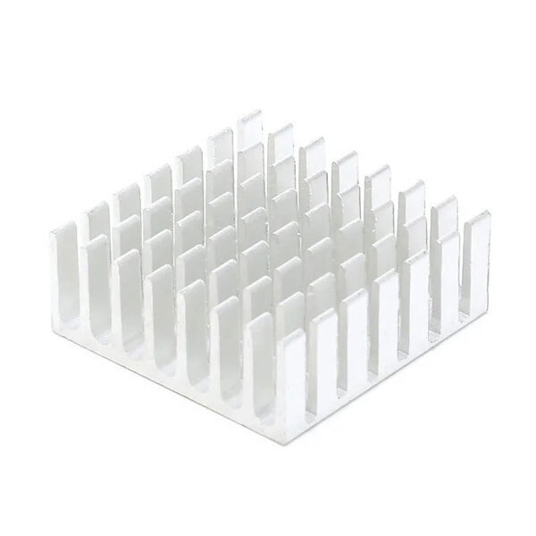 Радіатор голчастий RAD-28x28x11-SILVER - № 1 Радіатор голчастий RAD-28x28x11-SILVER - № 1