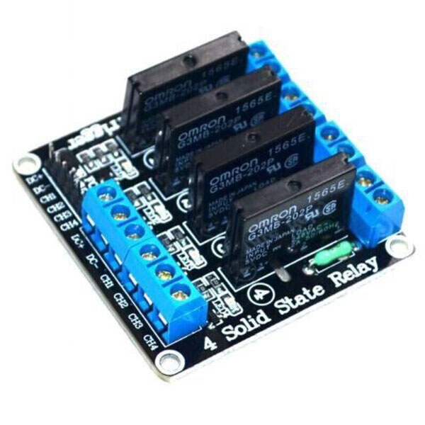 Релейные модули Arduino 4 Channel 5V SOLID State Relay Module High Level Trigger - № 2 Релейные модули Arduino 4 Channel 5V SOLID State Relay Module High Level Trigger - № 2
