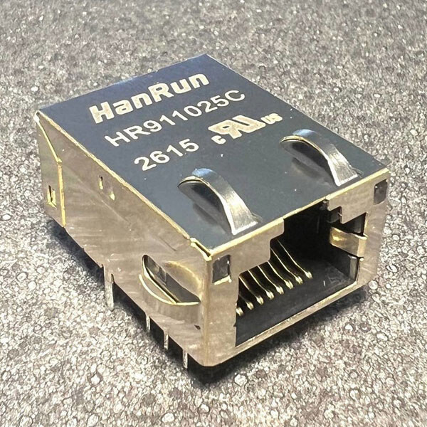 Роз'єм RJ-45 HR911025C - № 1 Роз'єм RJ-45 HR911025C - № 1
