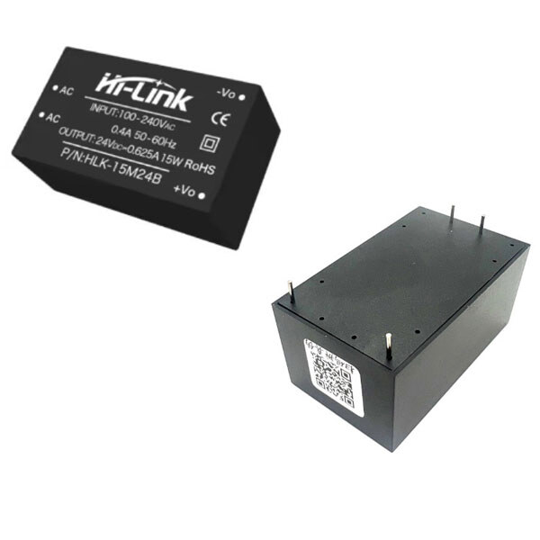DC / DC перетворювач на друковану плату HLK-15M24B - № 1 DC / DC перетворювач на друковану плату HLK-15M24B - № 1