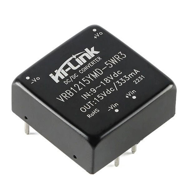 DC / DC перетворювач на друковану плату VRB1215YMD-5WR3 - № 1 DC / DC перетворювач на друковану плату VRB1215YMD-5WR3 - № 1