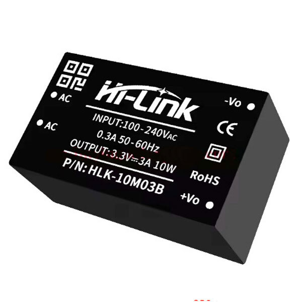 Модульный сетевой источник питания на плату HLK-10M03B - № 1 Модульный сетевой источник питания на плату HLK-10M03B - № 1