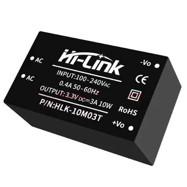 Модульный сетевой источник питания на плату HLK-10M03T - № 1 Модульный сетевой источник питания на плату HLK-10M03T - № 1