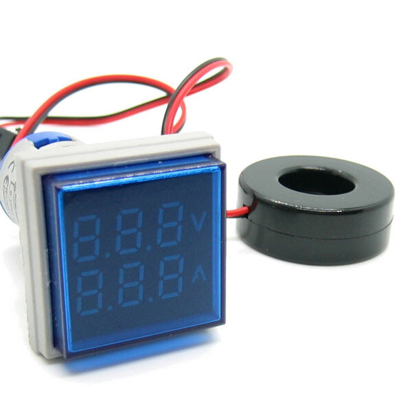 Амперметр AD101-22VAMS-Blue - № 1 Амперметр AD101-22VAMS-Blue - № 1