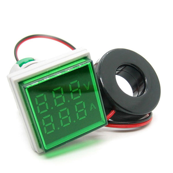 Амперметр AD101-22VAMS-Green - № 1 Амперметр AD101-22VAMS-Green - № 1