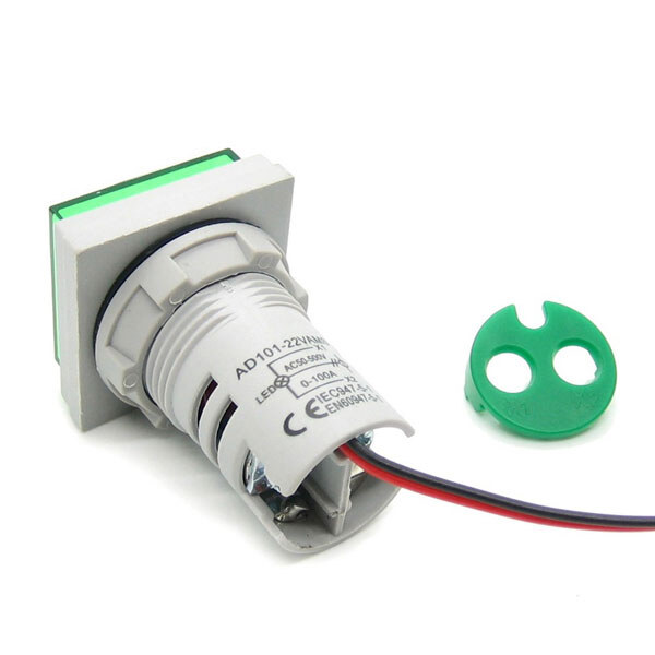 Амперметр AD101-22VAMS-Green - № 2 Амперметр AD101-22VAMS-Green - № 2