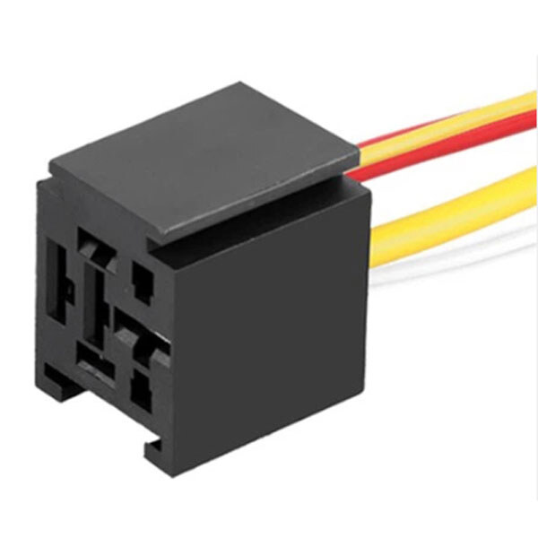 Колодка для встановлення реле Connector for LB-JD 1NO 4 Wires 80A - № 1 Колодка для встановлення реле Connector for LB-JD 1NO 4 Wires 80A - № 1