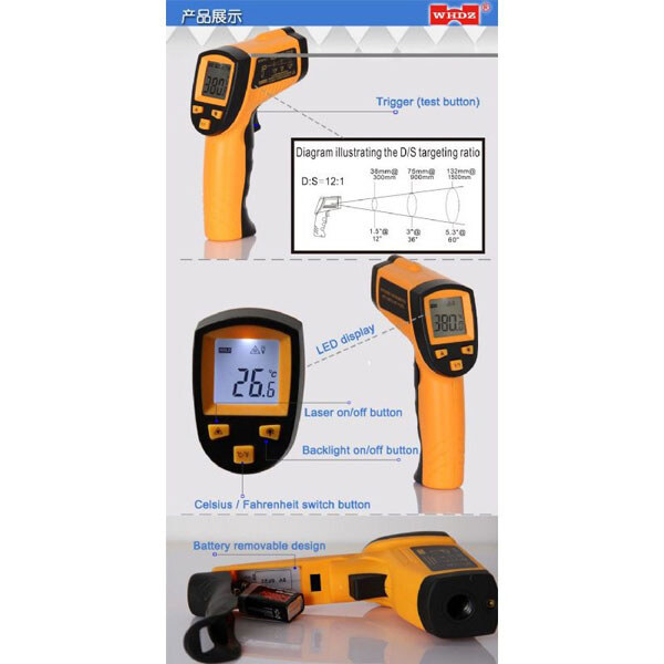 Пірометр GM380 - № 2 Пірометр GM380 - № 2